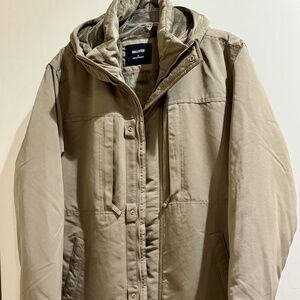 Men's Hollister Faux Fur-Lined Parka Puffer Jacket